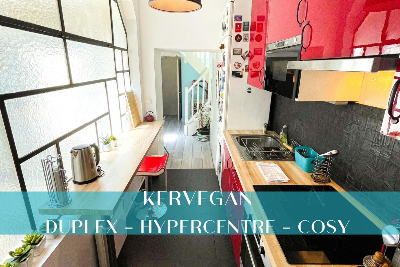 Coeur Feydeau Kervegan Le Duplex Hyper Centre Apartment น็องต์ ภายนอก รูปภาพ